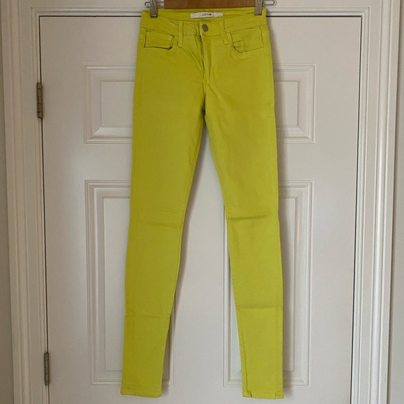 Joe’s Yellow Skinny Jeans - Picture 1 of 4